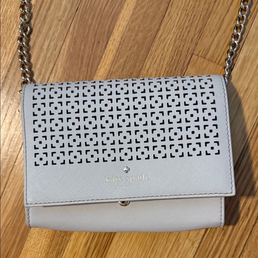 Kate Spade White Crossbody Bag